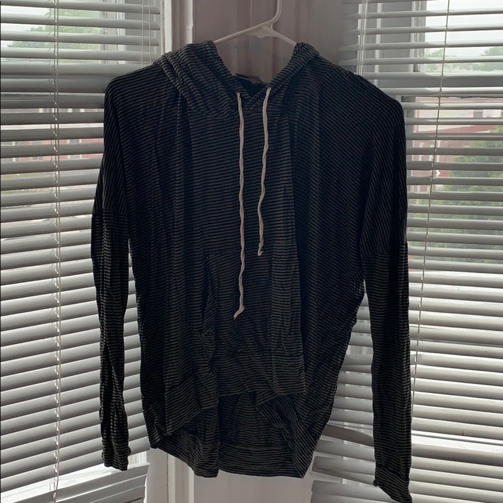 American Eagle striped sweatshirt